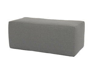 Sunset West - 24" x 48" Rectangle Coffee Table/Ottoman in Heritage Granite - SWPouf-CO2448-CSH