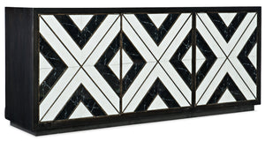 Hooker Furniture - Sanctuary Noir Et Blanc Entertainment Console - 5875-55480-00