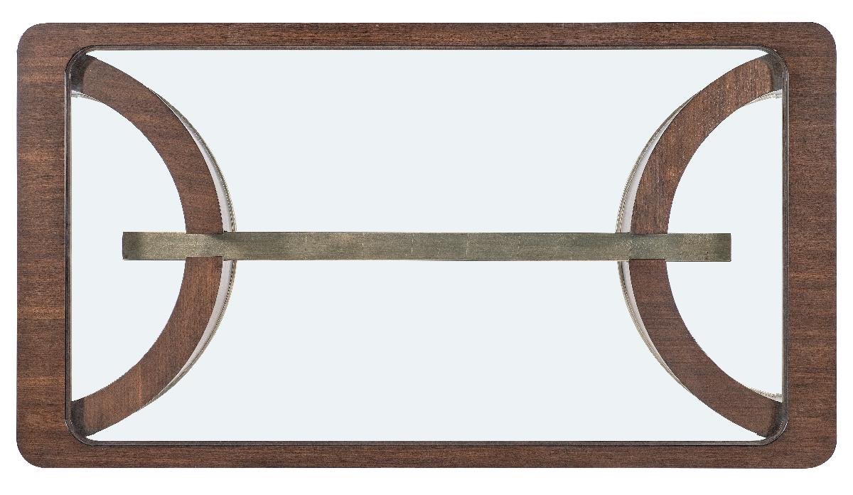 Melange Contours Cocktail Table | Hooker Furniture - 628-80550-89