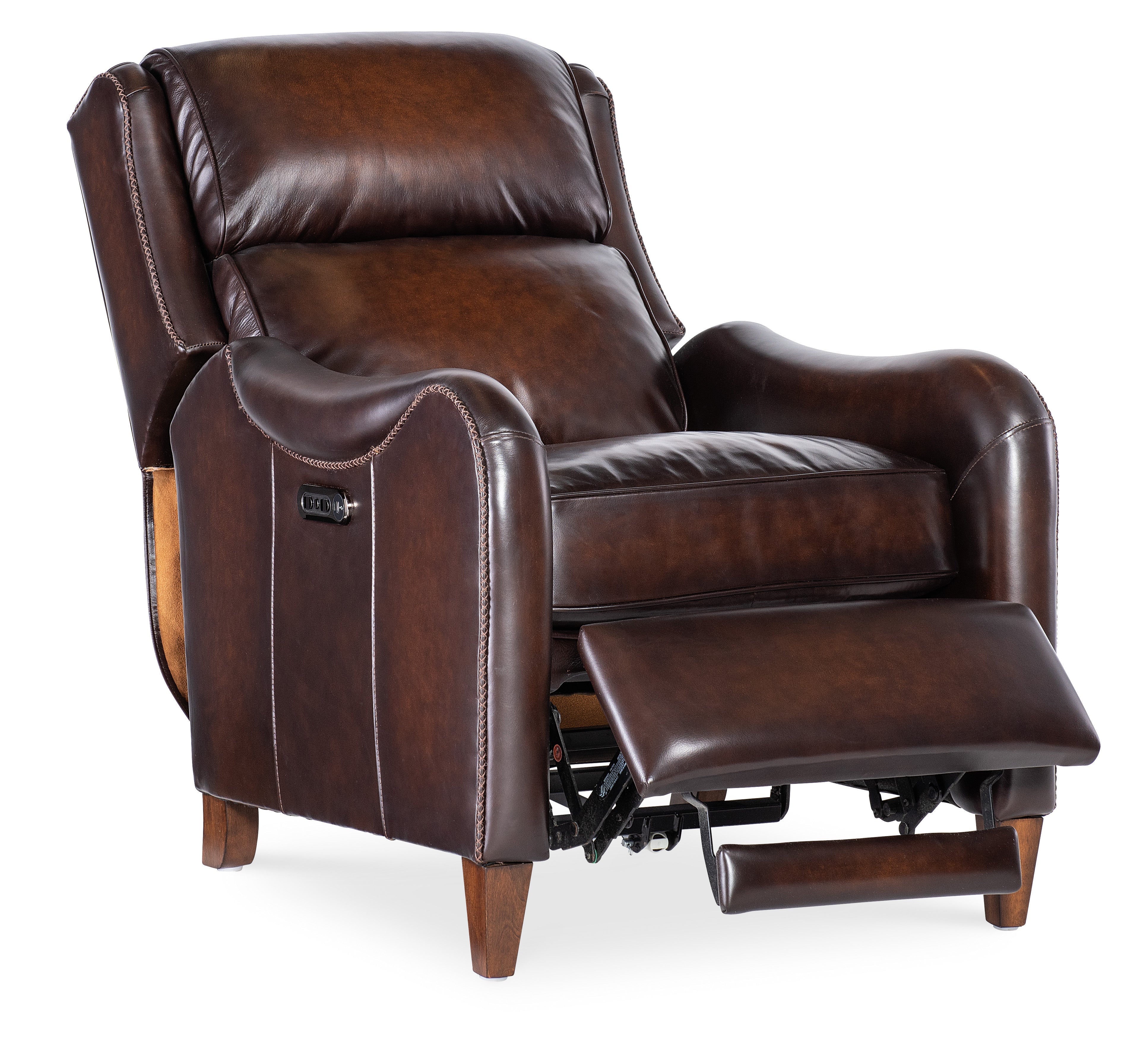 Carrington Power Recliner w/Power Headrest | Hooker Furniture - RC819-PH-088