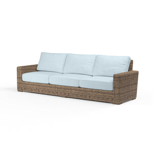 Sunset West - Havana Sofa w/ Sunbrella Fabric - Tobacco Finish - SW1701-23