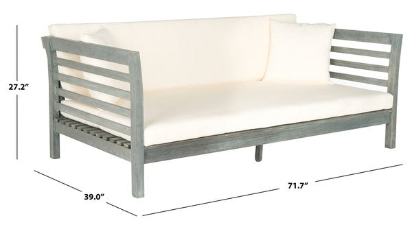 Safavieh Malibu Day Bed , PAT6725 - Ash Grey / Beige