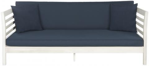 Safavieh Malibu Day Bed , PAT6725 - Antique White / Navy