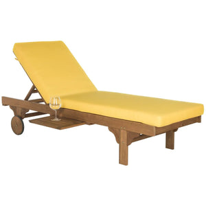 Safavieh Newport Chaise Lounge Chair With Side Table , PAT7022