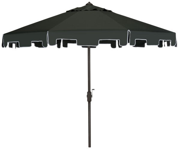Safavieh Zimmerman 9 Ft Market Umbrella , PAT8000 - Dark Green