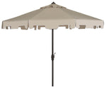 Safavieh Zimmerman 9 Ft Market Umbrella , PAT8000 - Beige