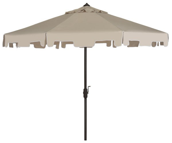 Safavieh Zimmerman 9 Ft Market Umbrella , PAT8000 - Beige