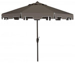 Safavieh Zimmerman 9 Ft Market Umbrella , PAT8000 - Grey
