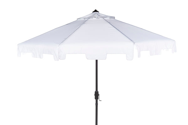 Safavieh Zimmerman 9 Ft Market Umbrella , PAT8000 - White
