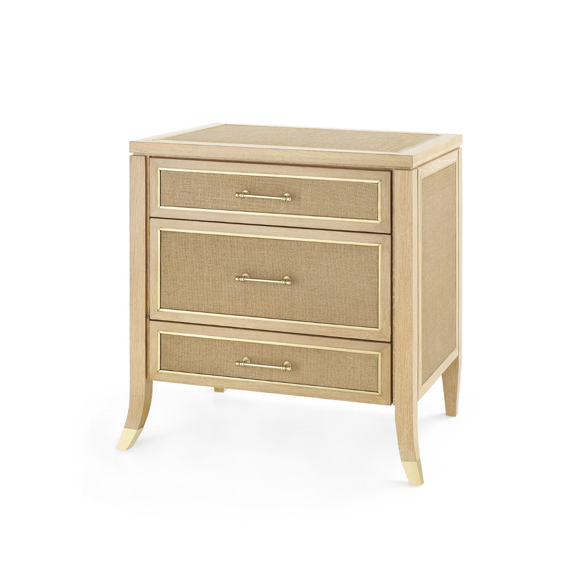 Villa & House - Paulina 3-Drawer Side Table - PAU-130-98