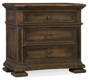 Hooker Furniture - Elmendorf Three-Drawer Nightstand - 5960-90016-MULTI
