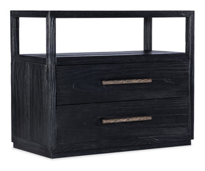 Hooker Furniture - Linville Falls Shou Sugi Ban Two Drawer Nightstand - 6150-90016-99