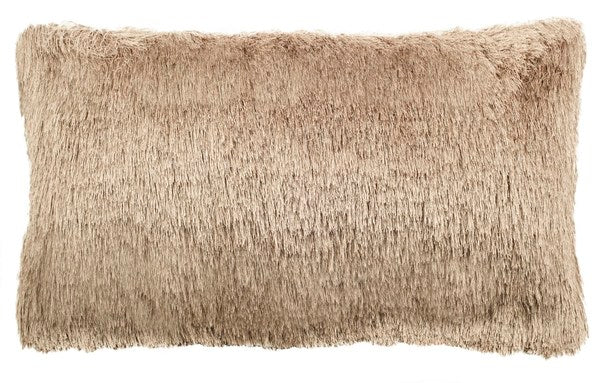 Safavieh Chic Shag Pillow, PLS735 - Beige