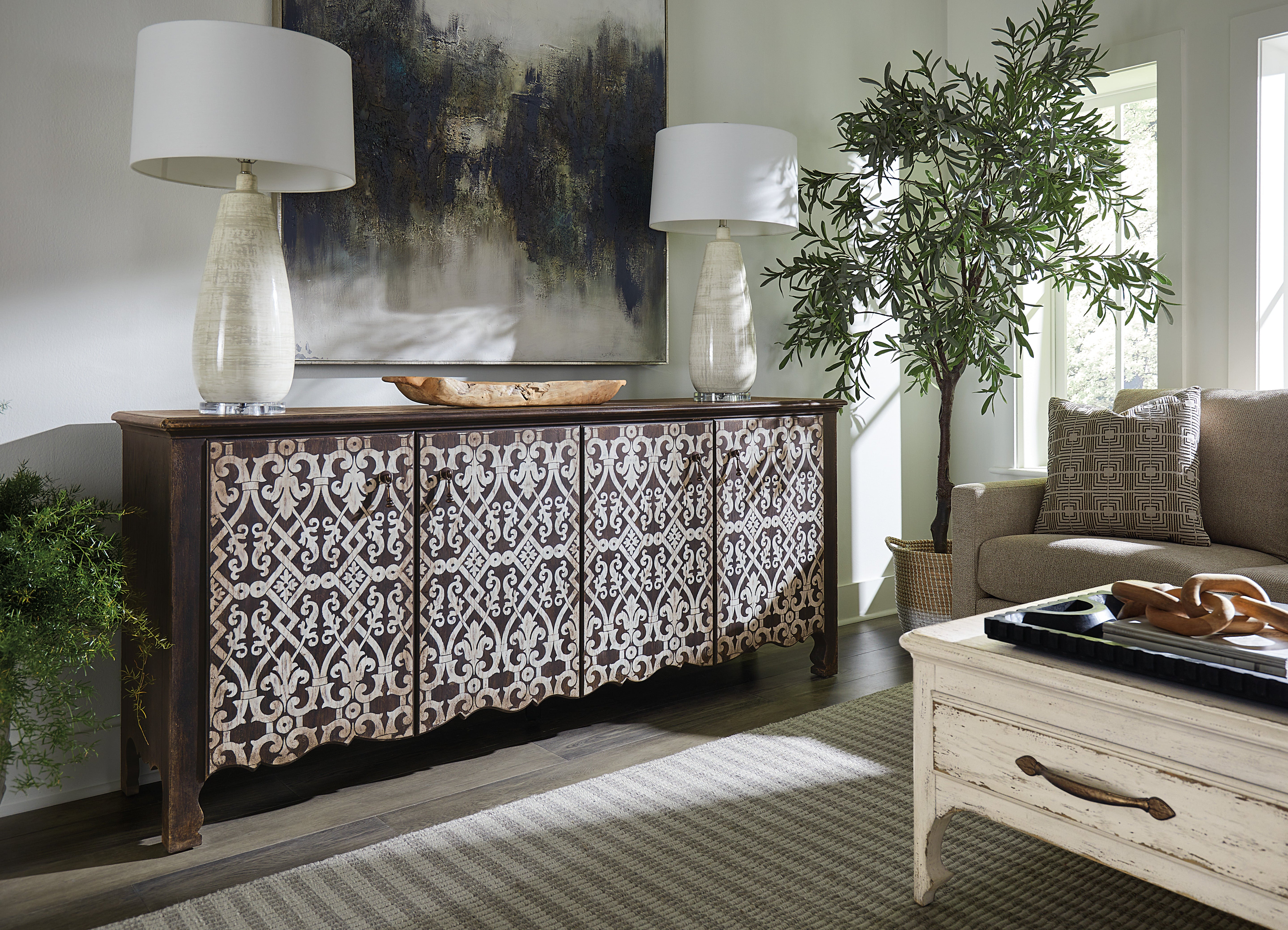 Americana Entertainment Credenza | Hooker Furniture - 7050-55478-893