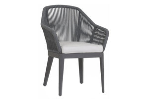Sunset West - Milano Dining Chair in Echo Ash w/ Self Welt - Slate - SW4101-1-EASH-STKIT