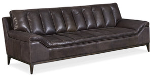 Hooker Furniture - Kandor Leather Stationary Sofa - SS604-03-097