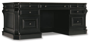 Hooker Furniture - Telluride 76'' Executive Desk w/Leather Panels - 370-10-363