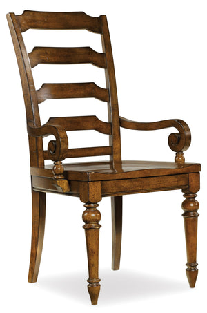 Hooker Furniture - Tynecastle Ladderback Arm Chair - 5323-75300