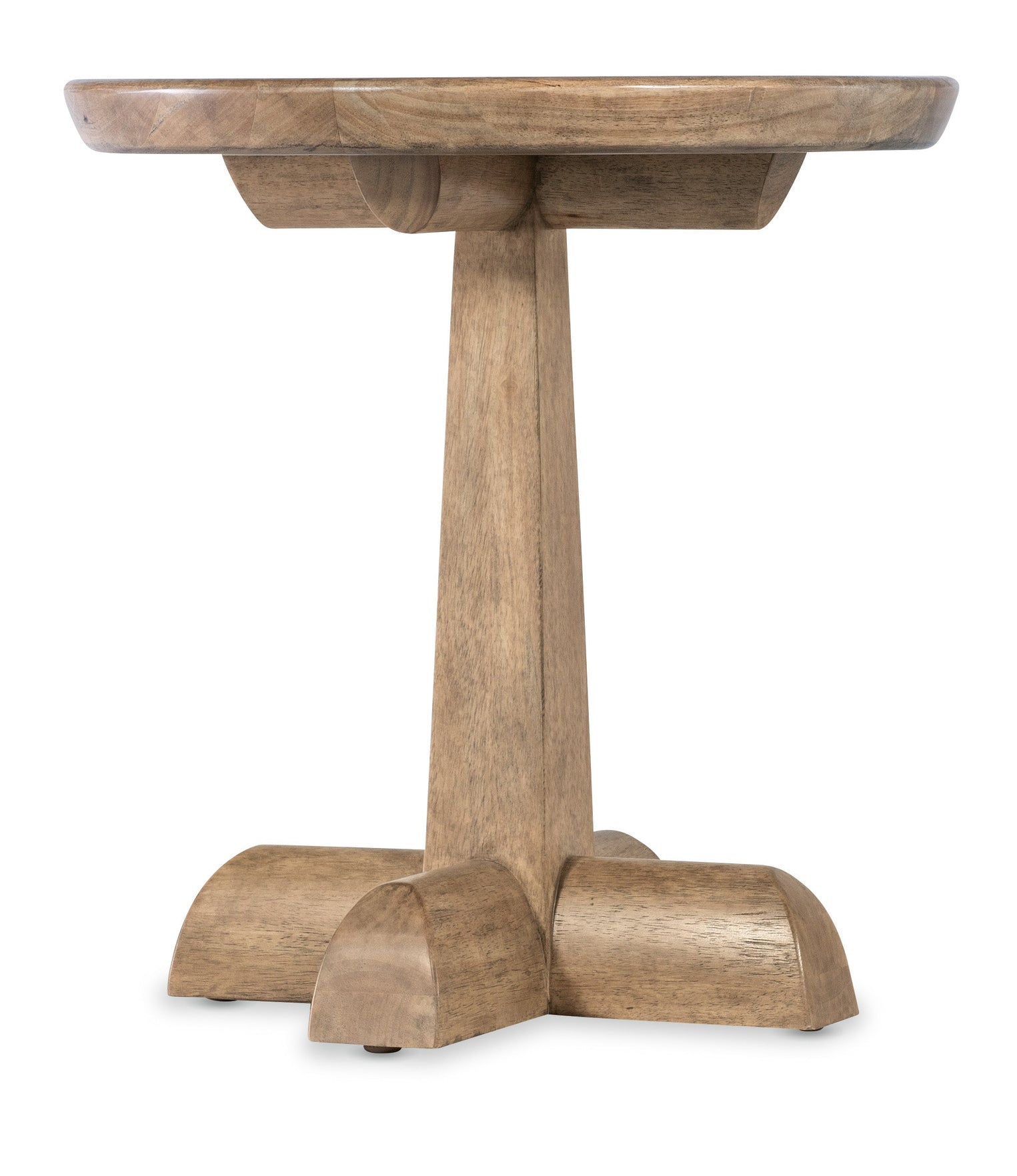 Vineyard Row Round Pedestal End Table | Hooker Furniture - 6952-80216-80