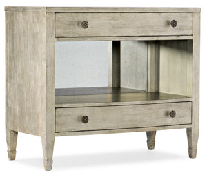 Hooker Furniture - Sanctuary Gemme Two Drawer Nightstand - 5875-90015-95