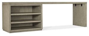 Hooker Furniture - Linville Falls 96" Desk with Open Desk Cabinet - 6150-10947-85