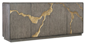 Hooker Furniture - Melange Fissured Entertainment Credenza - 628-55068-89