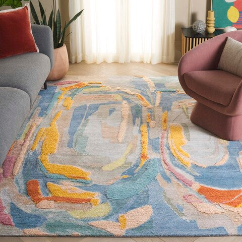 Safavieh Saint Tropez 103 Rugs, SAT103 - Blue / Grey