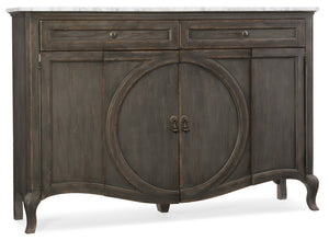 Hooker Furniture - Melange Four-Door Two-Drawer Credenza - 1610-85005-GRY