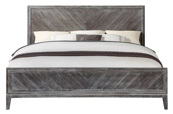Safavieh Couture Almira Wood Bed Sfv4116 - Grey