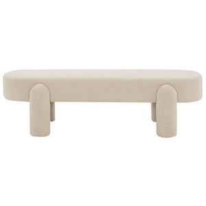Safavieh Couture Laurence Corduroy Bench, SFV5110