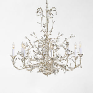 Decorative Crafts CALENDRA Silver Chandelier - TFL4-GA33