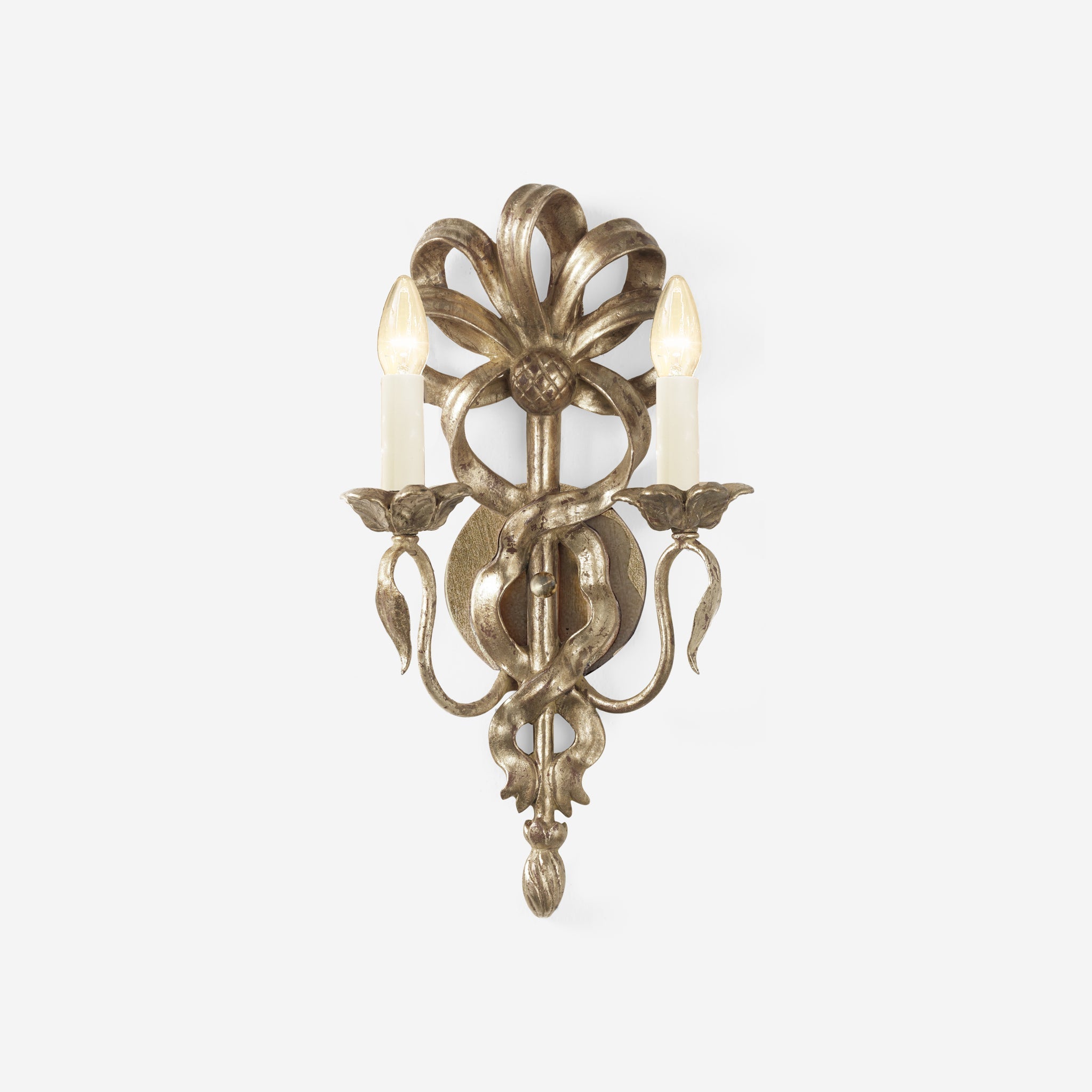 Decorative Crafts Drava Silver Sconce - Vnn4-Ga17