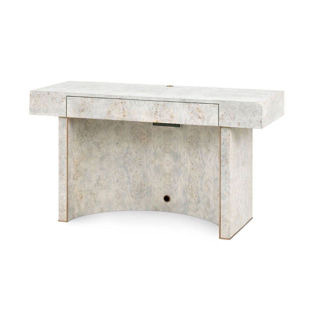 Villa & House - Sloane Desk, Light Gray Burl - SLO-350-46