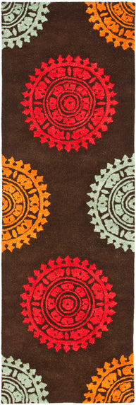 BROWN / MULTI