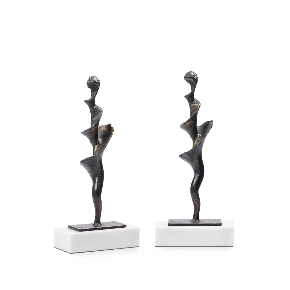 Villa & House - Spiral Small Statue Set of 2 - SPR-700-804