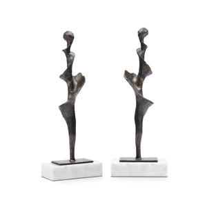 Villa & House - Spiral Large Statue Set of 2 - SPR-710-804