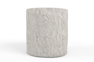 Sunset West - Antique Stone Round End Table - Beige - SW6204-SRET