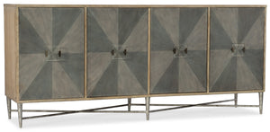 Hooker Furniture - Melange Zola Four-Door Credenza - 638-85316-LTGY