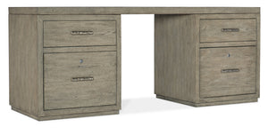Hooker Furniture - Linville Falls 72" Desk with Two Files - 6150-10904-85