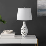 Safavieh Harlem Ceramic Table Lamp, TBL4250 -  White