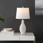Safavieh Harlem Ceramic Table Lamp, TBL4250 -  White
