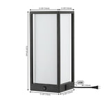 Safavieh Adel, 12.25 Inch, Iron Table Lamp W/ Usb Port, TBL4504-U - Black