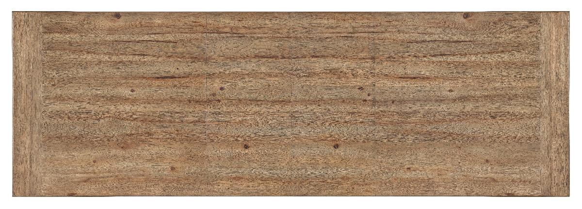 Vineyard Row Rectangle Dining Table with Two 20-inch Leaves | Hooker Furniture - 6952-75217-80