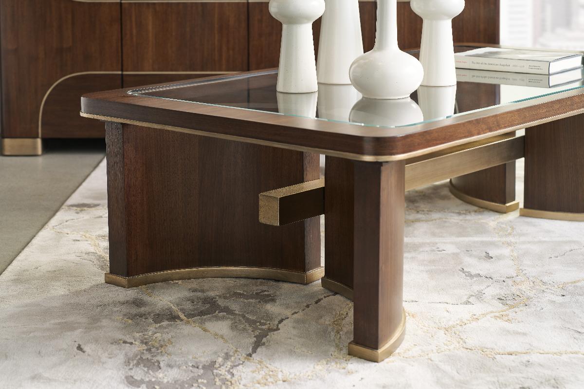 Melange Contours Cocktail Table | Hooker Furniture - 628-80550-89
