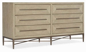 Hooker Furniture - Cascade Six-Drawer Dresser - 6120-90202-80