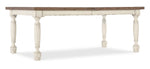 Americana Leg Dining Table w/1-22in leaf | Hooker Furniture - 7050-75200-02