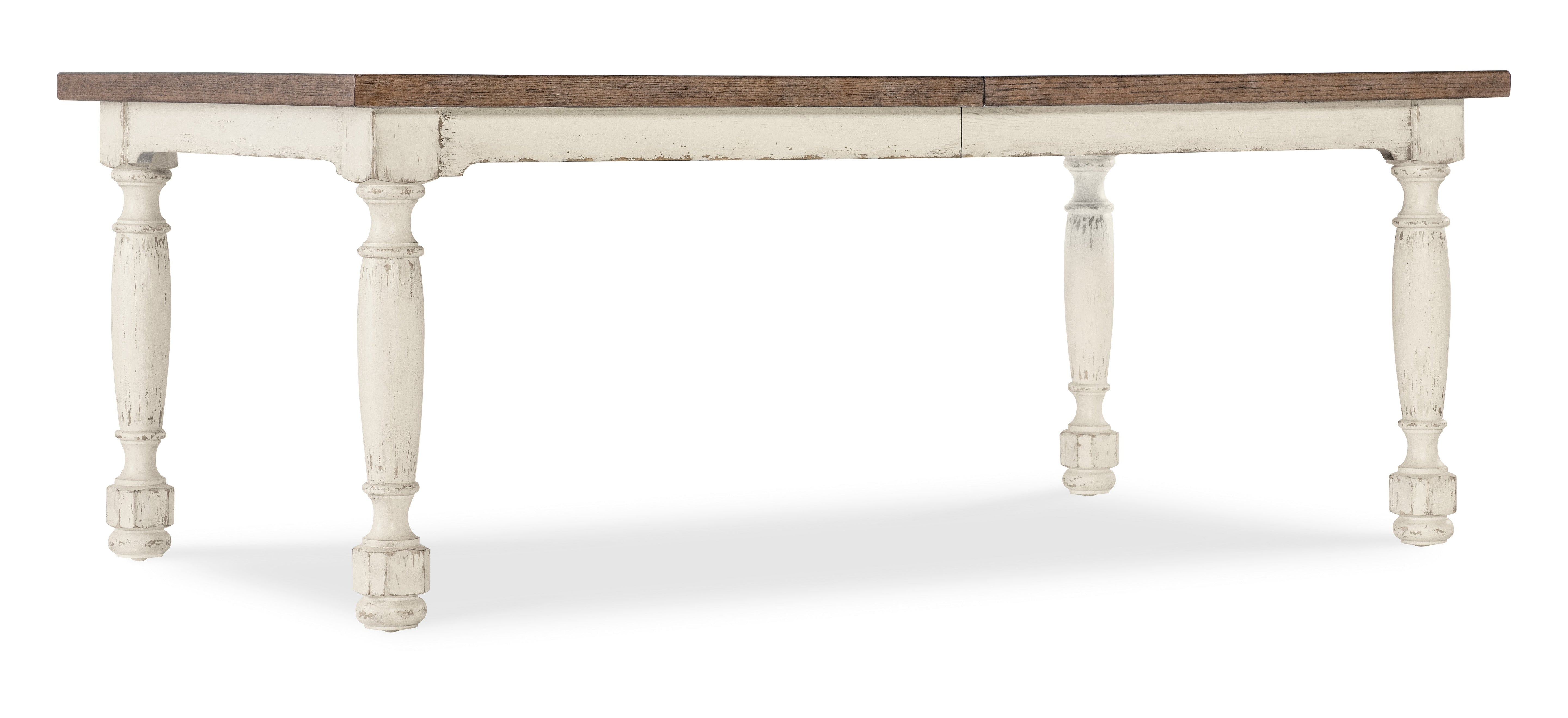 Americana Leg Dining Table w/1-22in leaf | Hooker Furniture - 7050-75200-02