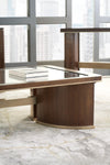 Melange Contours Cocktail Table | Hooker Furniture - 628-80550-89