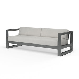 Sunset West - Redondo Sofa in Cast Silver, No Welt - Slate - SW3801-23-SLVR-STKIT