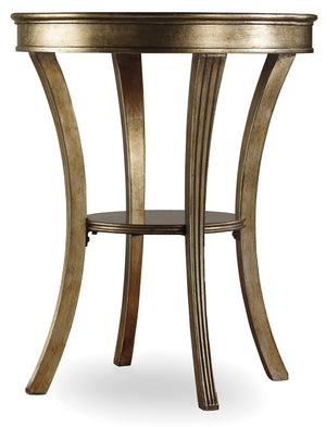 Hooker Furniture - Sanctuary Round Mirrored Accent Table - Visage - 3014-50001
